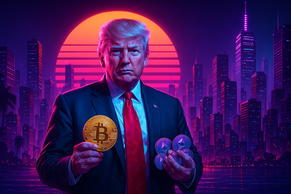 ترامب يحوّل العملات الرقمية إلى سلاح انتخابي تبرعات تتجاوز 26 مليون دولار تهز المشهد السياسي